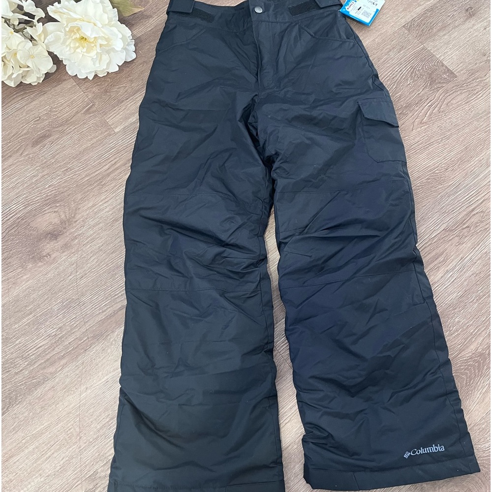 Columbia Snow Pants Black Snowboard Ski Youth SZ M(10-12) Kids